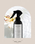 Spray Nº 122 White Flowers & Water. Ame Ame. Fondo de flores de lila blancas sobre agua