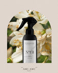 Spray Nº 131 Inhale - Purifícame. Ame Ame. Fondo de flores de jazmín