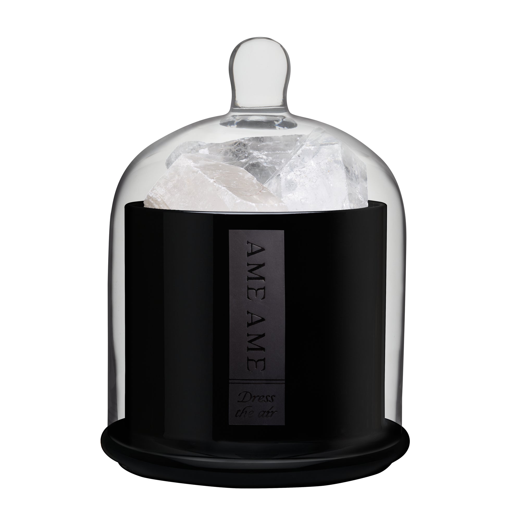 Capelo Negro Grande con Cuarzo Blanco
