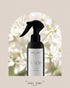Spray Nº 108 White Tea. Ame Ame. Fondo de flores blancas