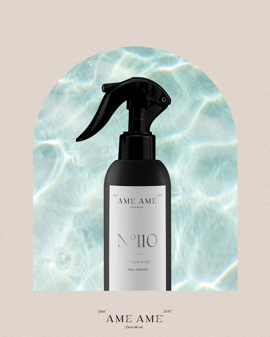 Spray Nº 110 Ocean Mist. Ame Ame. Fondo de océano