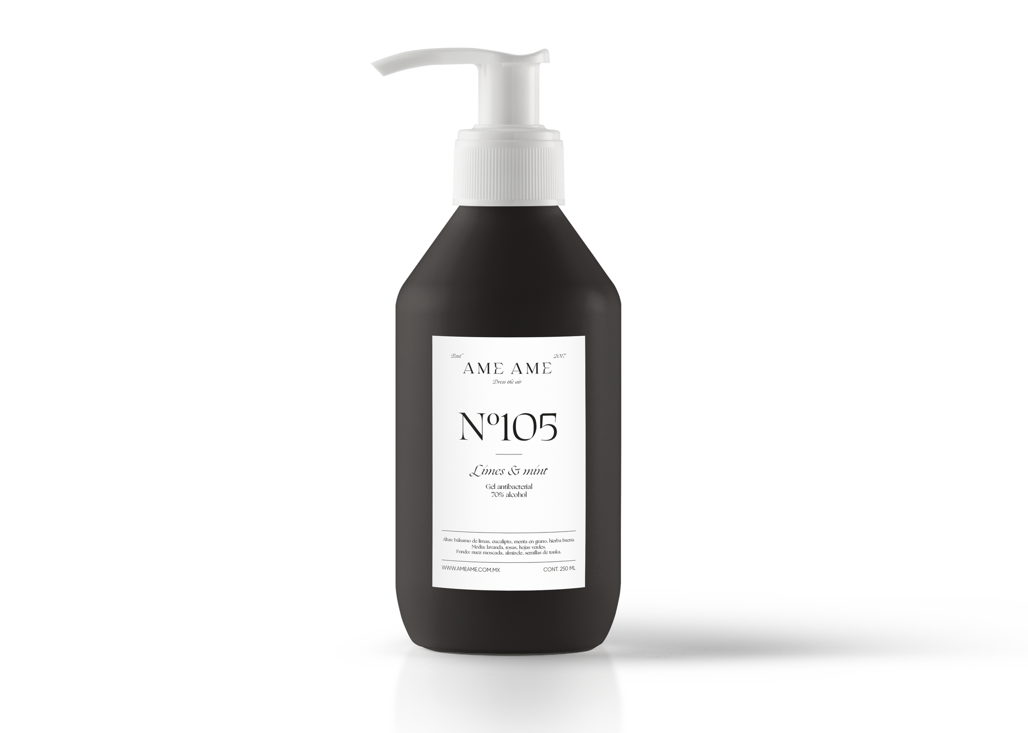 Gel Antibacterial (Lime & Mint) Nº 105 - 250ml. AME AME