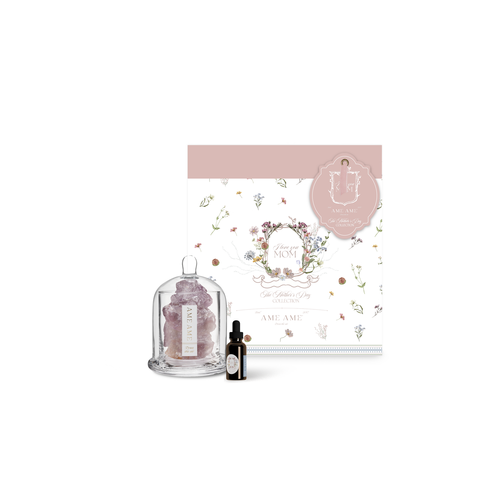 Ame Ame Capelo Cuarzo  Amatista y Esencia Mother's Day Collection 