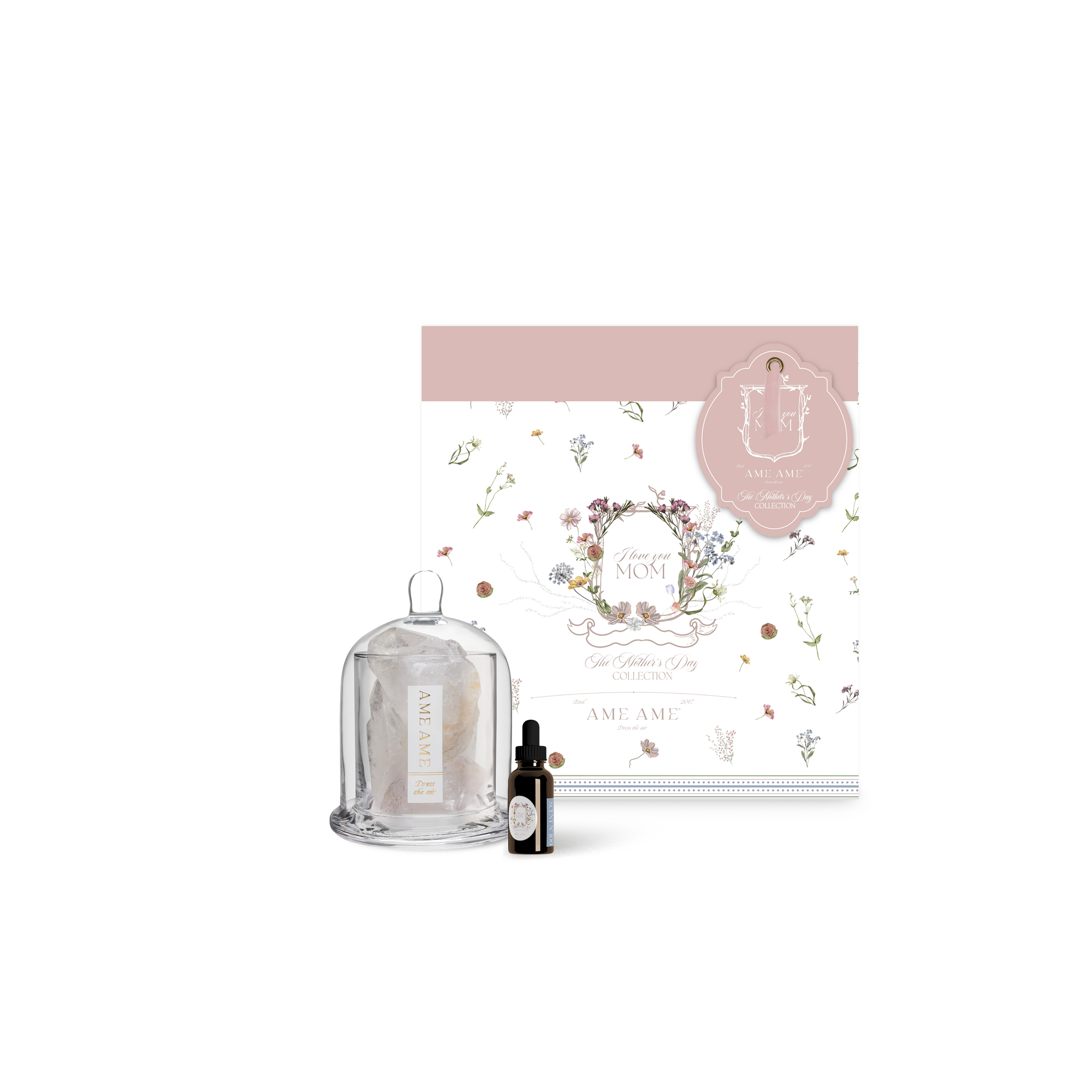 Ame Ame Capelo Cuarzo Blanco y Esencia Mother's Day Collection 